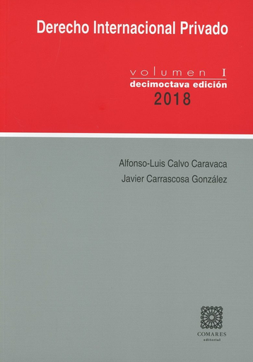 [9788490456750] DERECHO INTERNACIONAL PRIVADO I