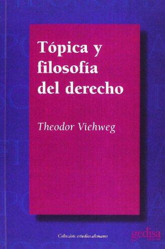 [9788474324105] TÓPICA Y FILOSOFÍA DEL DERECHO