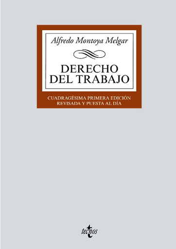 [9788430979745] DERECHO DEL TRABAJO