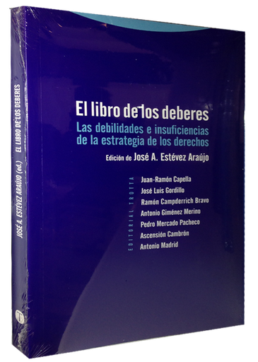[9788498793987] EL LIBRO DE LOS DEBERES