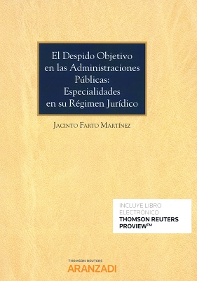 [9788491974680] EL DESPIDO OBJETIVO EN LAS ADMINISTRACIONES PÚBLICAS