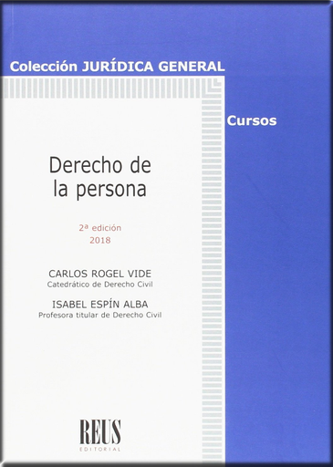 [9788429020458] DERECHO DE LA PERSONA