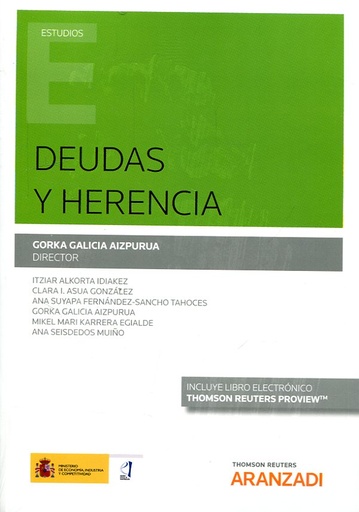 [9788491779582] DEUDAS Y HERENCIA (PAPEL + E-BOOK)