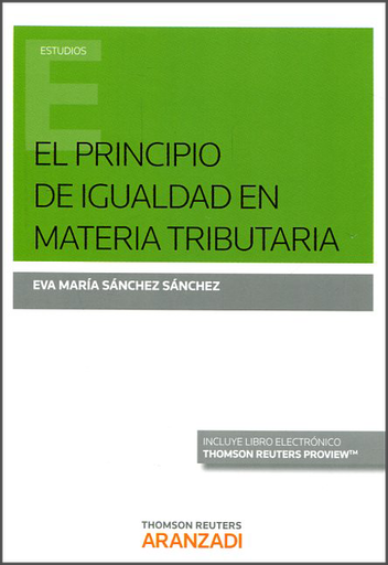 [9788491353522] EL PRINCIPIO DE IGUALDAD EN MATERIA TRIBUTARIA