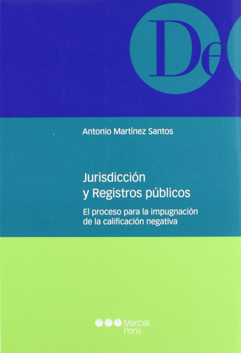 [9788497689816] JURISDICCIÓN Y REGISTROS PÚBLICOS