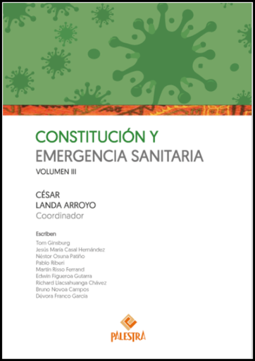 [9786123251901] CONSTITUCIÓN Y EMERGENCIA SANITARIA III
