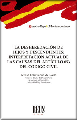 [9788429020854] LA DESHEREDACIÓN DE HIJOS Y DESCENDIENTES