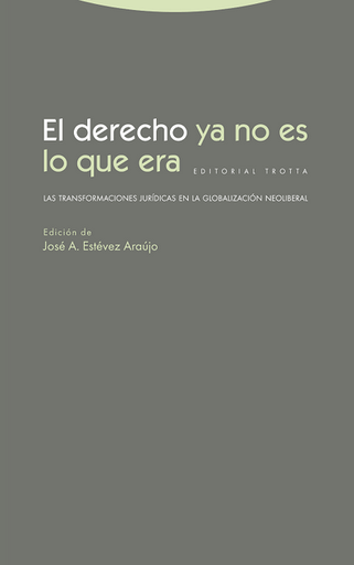 [9788498799934] EL DERECHO YA NO ES LO QUE ERA