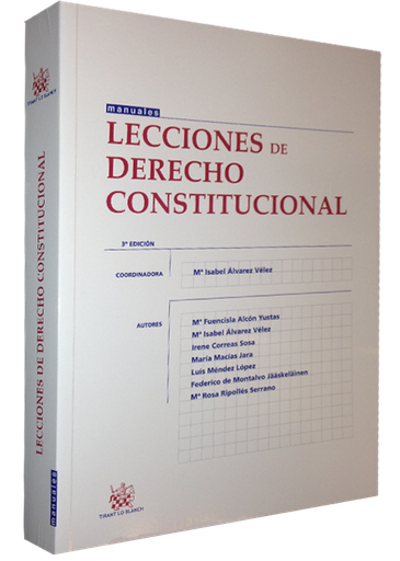 [9788490331989] LECCIONES DE DERECHO CONSTITUCIONAL