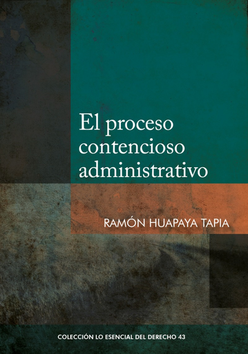 [9786123175092] EL PROCESO CONTENCIOSO-ADMINISTRATIVO