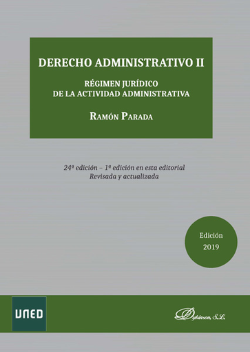 [9788413241746] DERECHO ADMINISTRATIVO II
