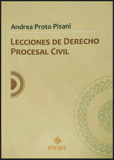 [9786123250522] LECCIONES DE DERECHO PROCESAL CIVIL