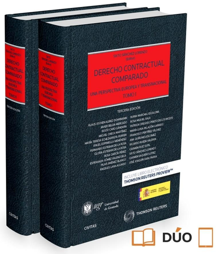 [9788491359258] DERECHO CONTRACTUAL COMPARADO (2 tomos)