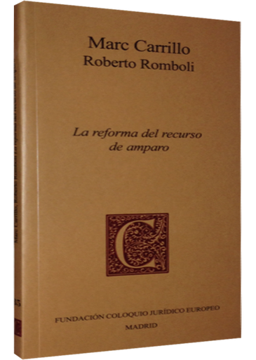 [9788461611300] LA REFORMA DEL RECURSO DE AMPARO