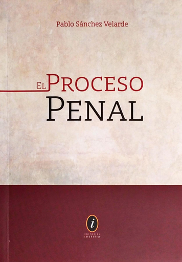 [9786124362231] EL PROCESO PENAL