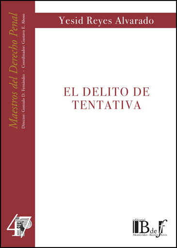 [9789974708846] EL DELITO DE TENTATIVA