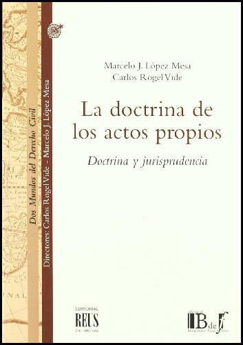 [9788429014242] LA DOCTRINA DE LOS ACTOS PROPIOS
