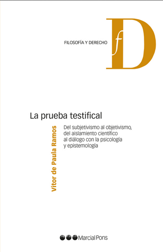 [9788491236399] LA PRUEBA TESTIFICAL