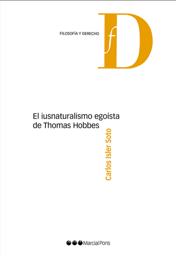 [9788491232568] EL IUSNATURALISMO EGOÍSTA DE THOMAS HOBBES