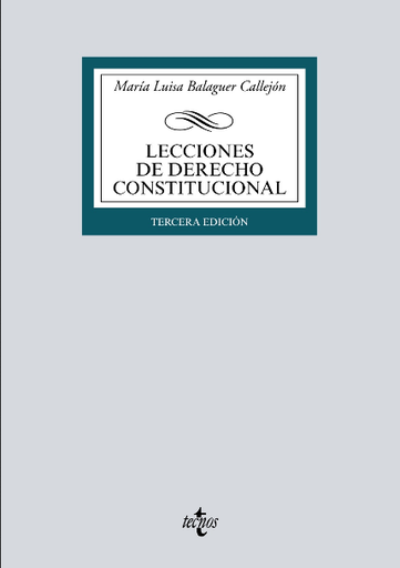 [9788430982240] LECCIONES DE DERECHO CONSTITUCIONAL