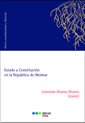 [9788413813066] ESTADO Y CONSTITUCIÓN EN LA REPÚBLICA DE WEIMAR