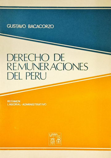 [0000000110817] DERECHO DE REMUNERACIONES DEL PERÚ