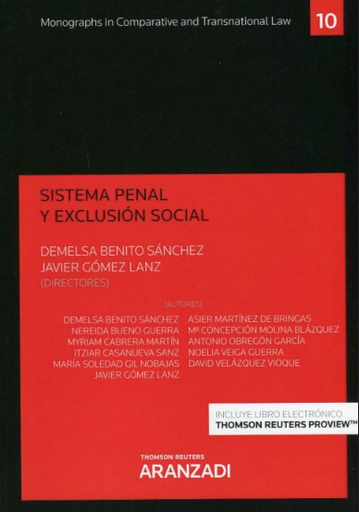 [9788413468327] SISTEMA PENAL Y EXCLUSIÓN SOCIAL