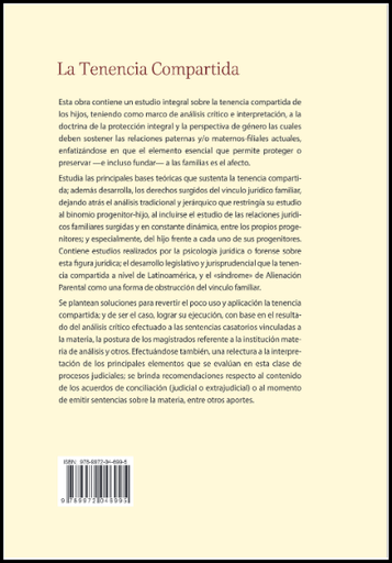 [9789972046995] LA TENENCIA COMPARTIDA