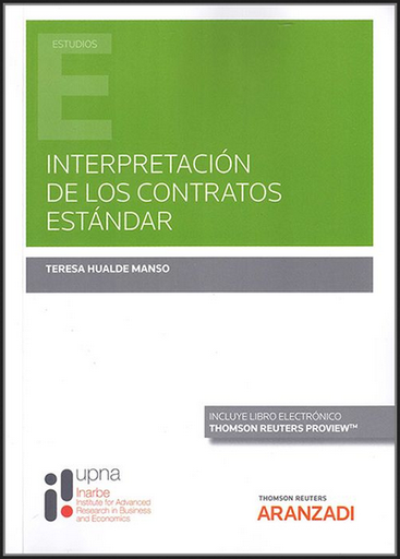 [9788413900506] INTERPRETACIÓN DE LOS CONTRATOS ESTÁNDAR