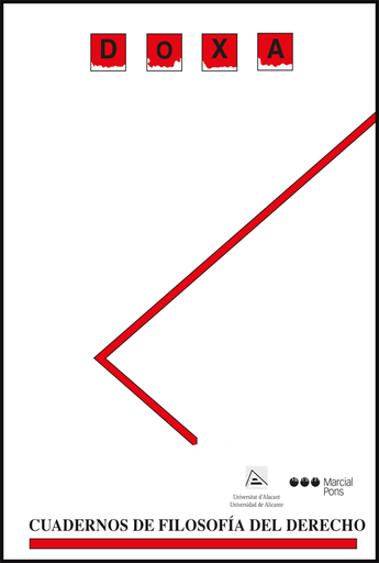 [10100933040] DOXA, CUADERNOS DE FILOSOFÍA DEL DERECHO N° 40