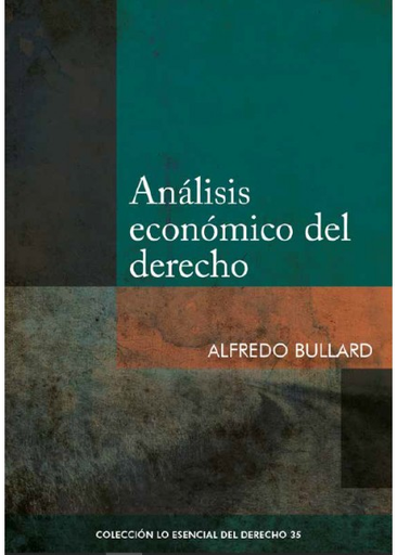 [9786123173630] ANÁLISIS ECONÓMICO DEL DERECHO