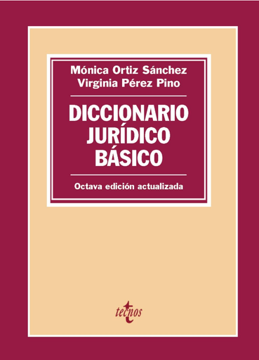 [9788430977826] DICCIONARIO JURÍDICO BÁSICO