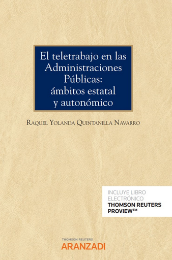 [9788411242691] EL TELETRABAJO EN LAS ADMINISTRACIONES PÚBLICAS