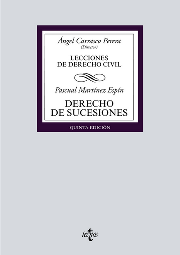 [9788430982394] DERECHO DE SUCESIONES