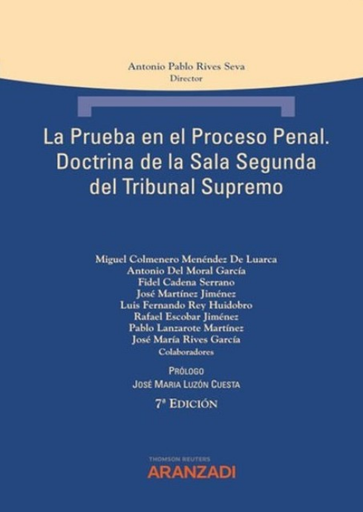[9788413901329] LA PRUEBA EN EL PROCESO PENAL (2 tomos)