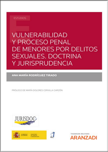 [9788413910765] VULNERABILIDAD Y PROCESO PENAL DE MENORES POR DELITOS SEXUALES