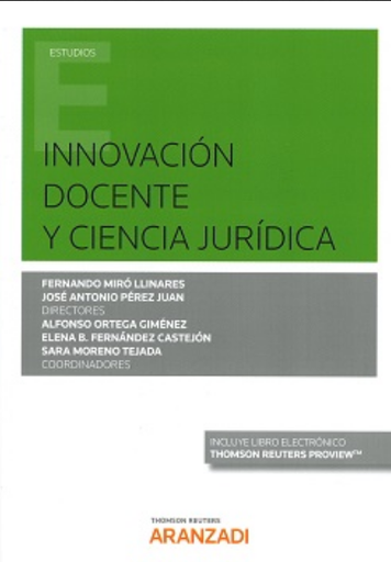 [9788491773818] INNOVACIÓN DOCENTE Y CIENCIA JURÍDICA