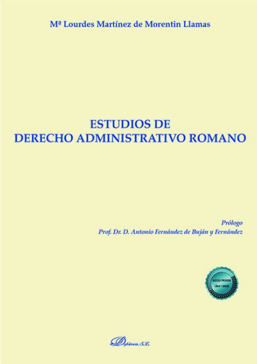 [9788411221498] ESTUDIOS DE DERECHO ADMINISTRATIVO ROMANO