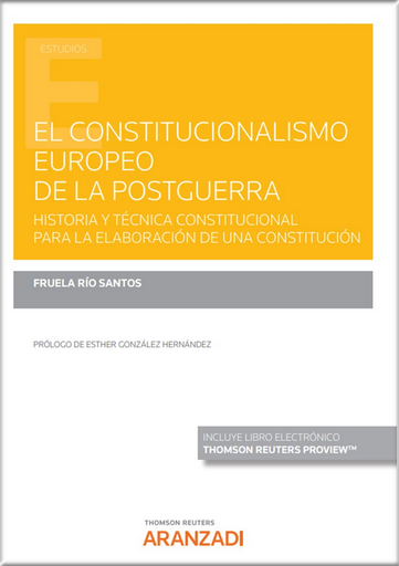 [9788411244237] EL CONSTITUCIONALISMO EUROPEO DE LA POSTGUERRA