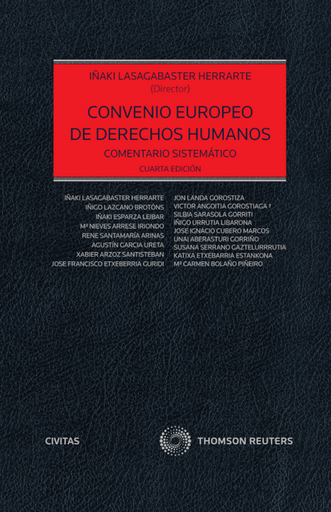 [9788413906294] CONVENIO EUROPEO DE DERECHO HUMANOS