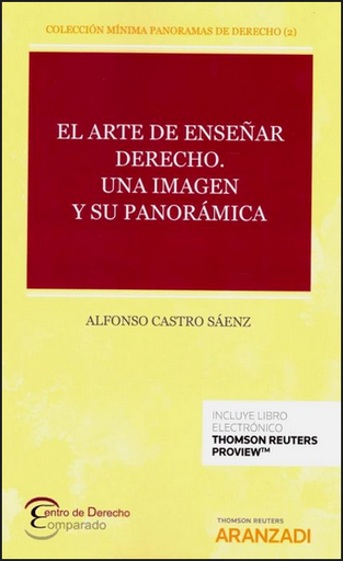 [9788413450872] EL ARTE DE ENSEÑAR DERECHO: UNA IMAGEN Y SU PANORÁMICA