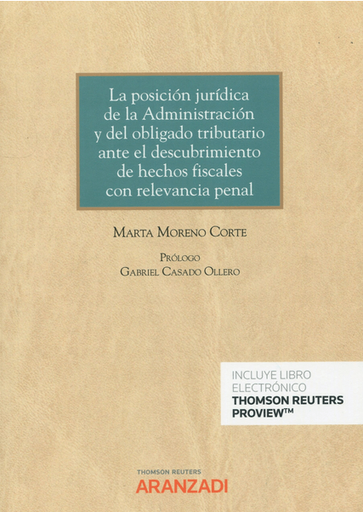 [9788411248716] LA POSICIÓN JURÍDICA DE LA ADMINISTRACIÓN Y DEL OBLIGADO TRIBUTARIO