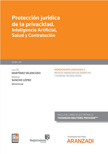 [9788413918006] PROTECCIÓN JURÍDICA DE LA PRIVACIDAD