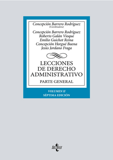 [9788430986347] LECCIONES DE DERECHO ADMINISTRATIVO II