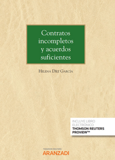 [9788413914664] CONTRATOS INCOMPLETOS Y ACUERDOS SUFICIENTES