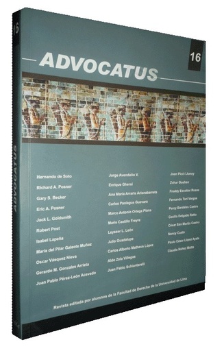 [0000000000215] ADVOCATUS NUEVA ÉPOCA 16