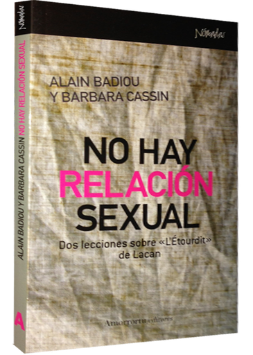 [9788461090372] NO HAY RELACIÓN SEXUAL