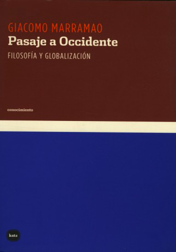 [9788493518783] PASAJE A OCCIDENTE