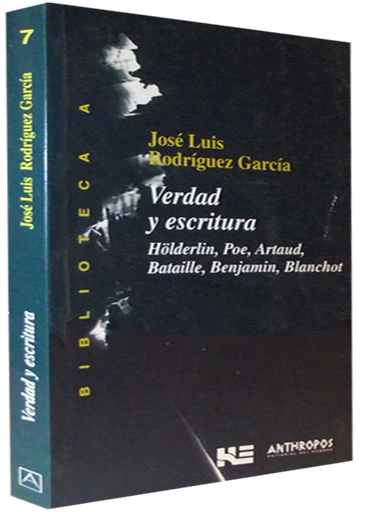 [9788476584507] VERDAD Y ESCRITURA