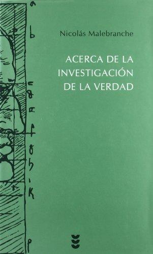[9788430117215] ACERCA DE LA INVESTIGACIÓN DE LA VERDAD